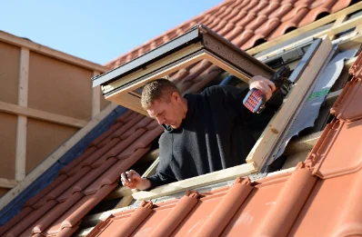 Pose de fenêtres de toit Velux à la Chassagne
